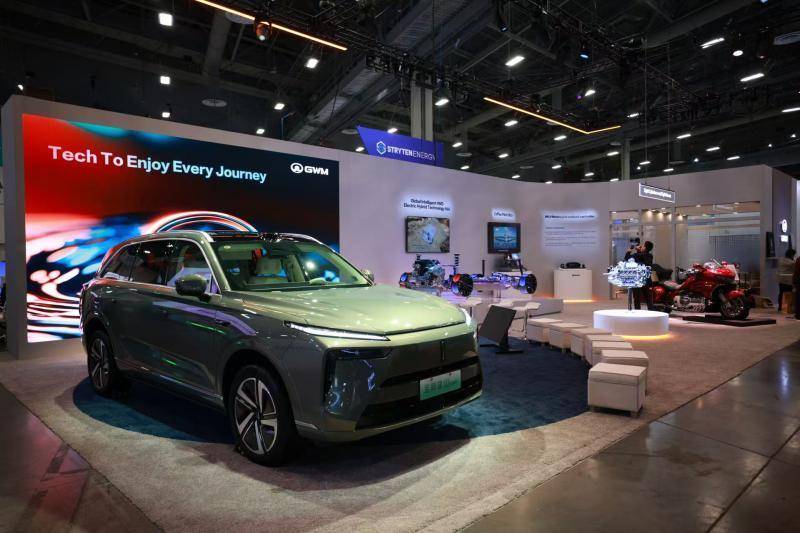 科技出海,長城汽車登陸CES 2025
