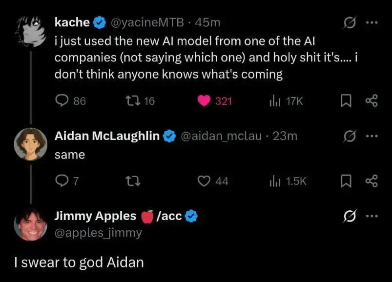 下一個引領浪潮的人是誰?或許連DeepSeek與梁文鋒,都在等待下一個強如o1的對手 圖片