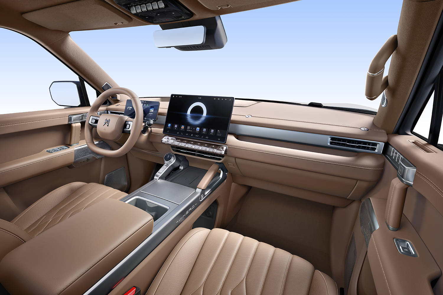 “技”多不壓身 猛士M817:要做智能車里最硬派/越野車里最智能!