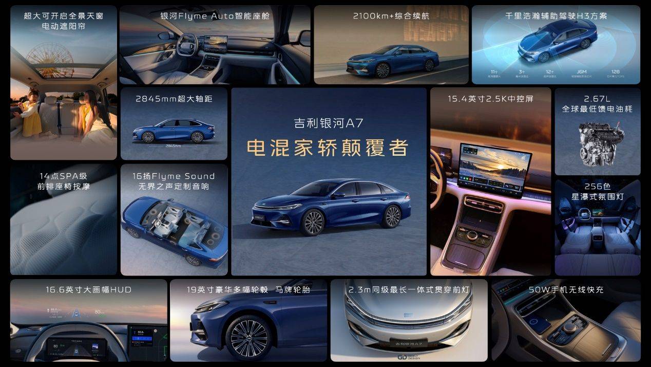 吉利銀河A7超值上市,8.18萬(wàn)起鎖定年度爆款?