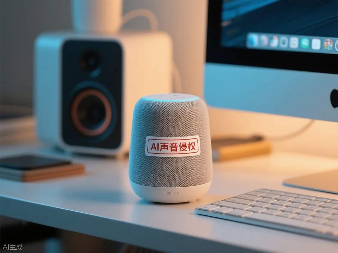 AI“深度偽造”名人聲音帶貨被判侵權,商家賠禮道歉并賠償損失