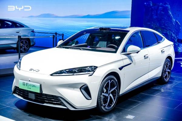 比亞迪2026款海豹07DM-i亮相,9月中旬正式上市